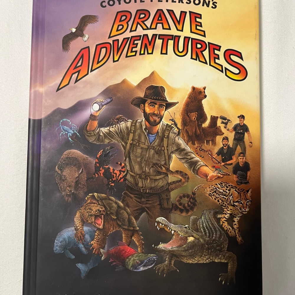 Brave Adventures Hardcover Book (WITH AUTOGRAPHS)